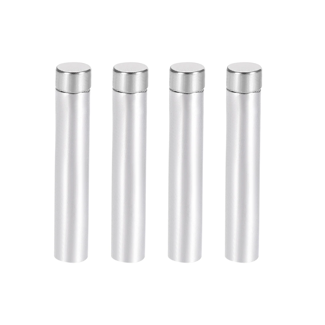 

uxcell Glass Standoff Stainless Steel Nails 6.8mm x 40mm for 4-8mm Thick , 4 Pcs
