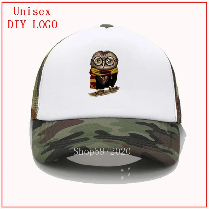 Милые мужские шапки и кепки в виде совы Owly Поттера Детская летняя шапка Кепка с