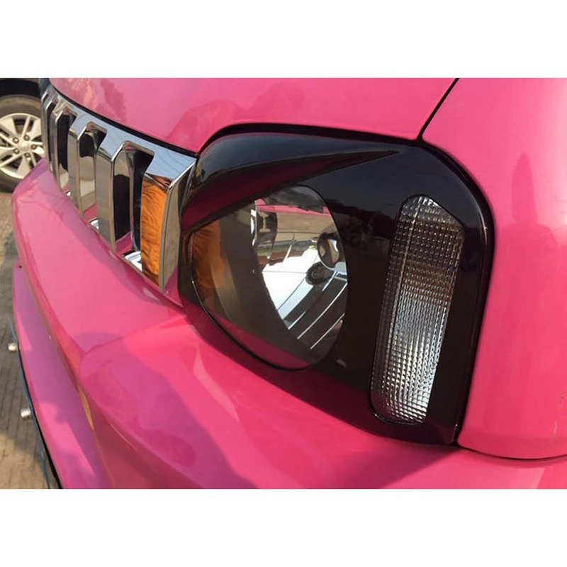 

Lamp Hoods Stickers Car Headlight Light Lamp Cover Garnish for Suzuki Jimny JB23 JB33 JB43 1998-2017