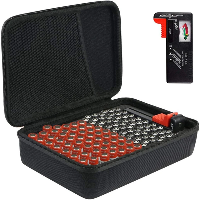 

XNCORN Battery Storage Box Convenient To Carry Charger Storage Bag Battery Storage Packaging Box