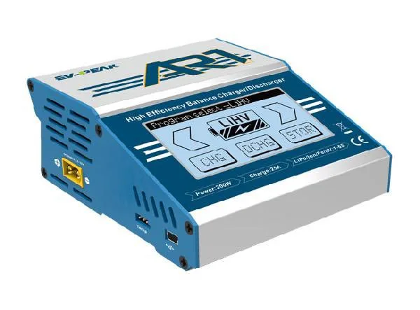 EV-пик AR1 300W многофункциональное интеллектуальное зарядное устройство с сенсорным экраном/зарядное устройство Dis