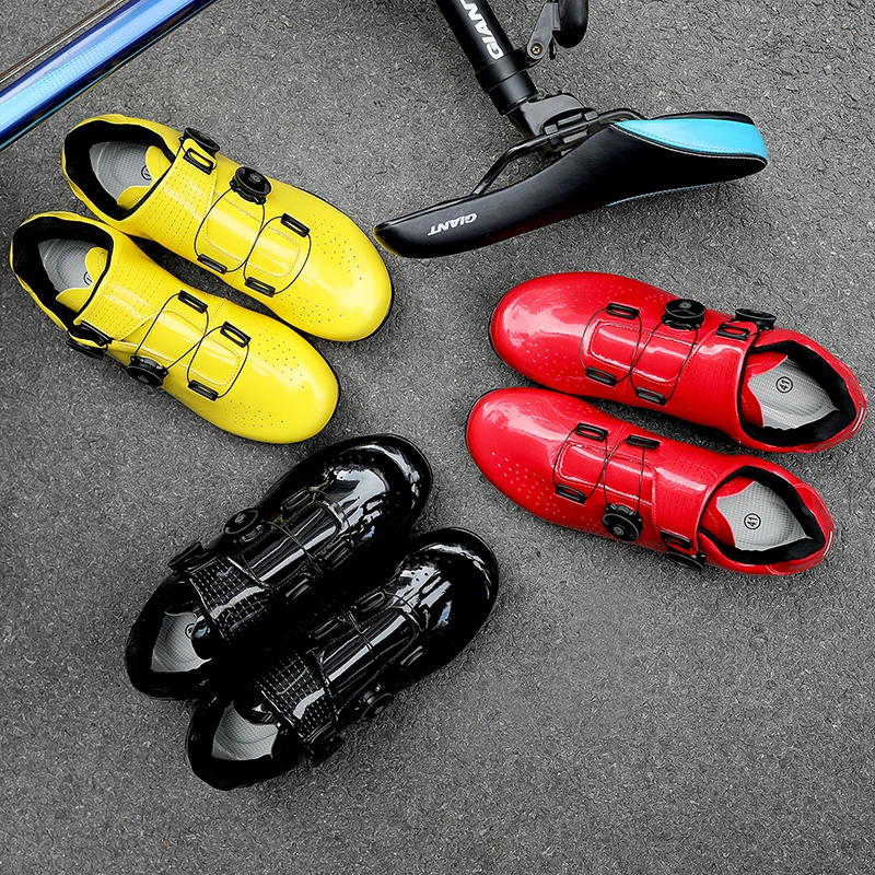 

Men Mountain Bike Cycling Shoes MTB Professional Road Non-Slip Self-Locking Bicycle Shoes Ladies Comfortable Sneakers Large Size