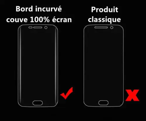 

Full screen protector Samsung S6 / S7 / edge / S8 / Plus / S9 / Note 8/9