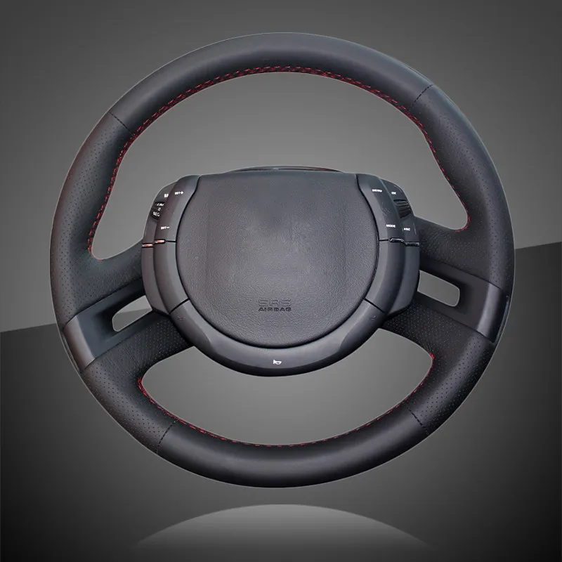 Оплетка на руль автомобиля для Citroen C4 Picasso 2007-2013 кожаные аксессуары интерьера |
