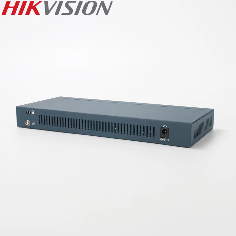 Коммутатор HIKVISION PoE 9 портов 10/100/1000 Мбит/с металлический материал для 8-канальных NVR