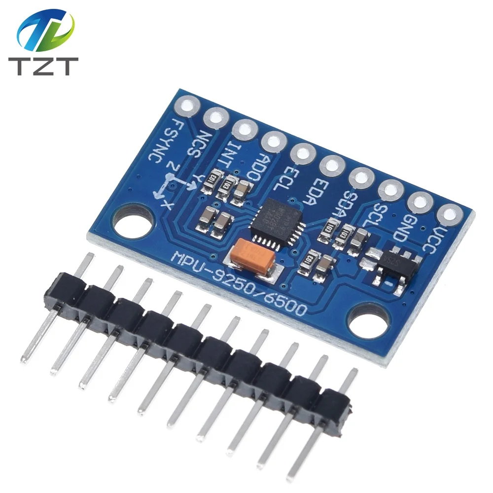 MPU 9250 GY 9 осевой датчик модуля I2C/SPI связи Thriaxis гироскоп + трехосный акселерометр