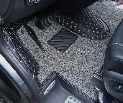 

High quality! Custom special car floor mat for Volkswagen Caravelle T5 T6 2 3 seats 2022-2003 waterproof double layers carpets