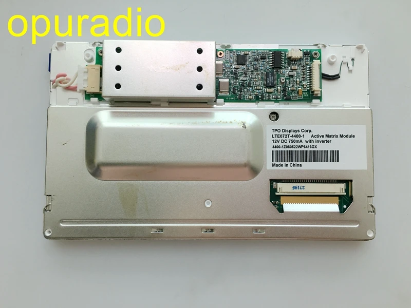 Оригинальный 7 2 дюймовый ЖК экран 4400 4407 LTE072T для Peugeot 407 автомобильный gps навигатор