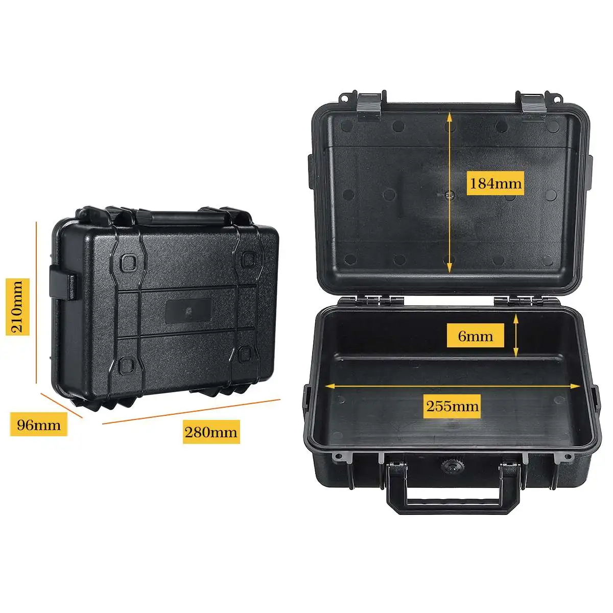 Портативный водонепроницаемый противоударный чехол для инструментов|Кейсы