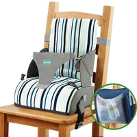 high chair booster seat cushion removable and portable high back booster seat adjustable belt for children kids