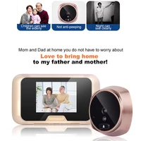 peephole doorbell 1 3mp hd night version camera house visitor talk back intercom system video door phone wide angle viewing