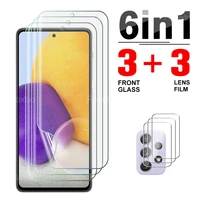 6IN1 Hydrogel Film Full Protection For Samsung Galaxy A72 A52 A52S A42 A32 A22 A12 Screen Protector Safety Protective Film