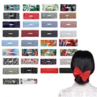 Устройство для укладки волос в пучок, гибкий многоразовый Твистер для волос, волшебная разноцветная ткань для завивки волос, прочный скрученный Стайлинг волос