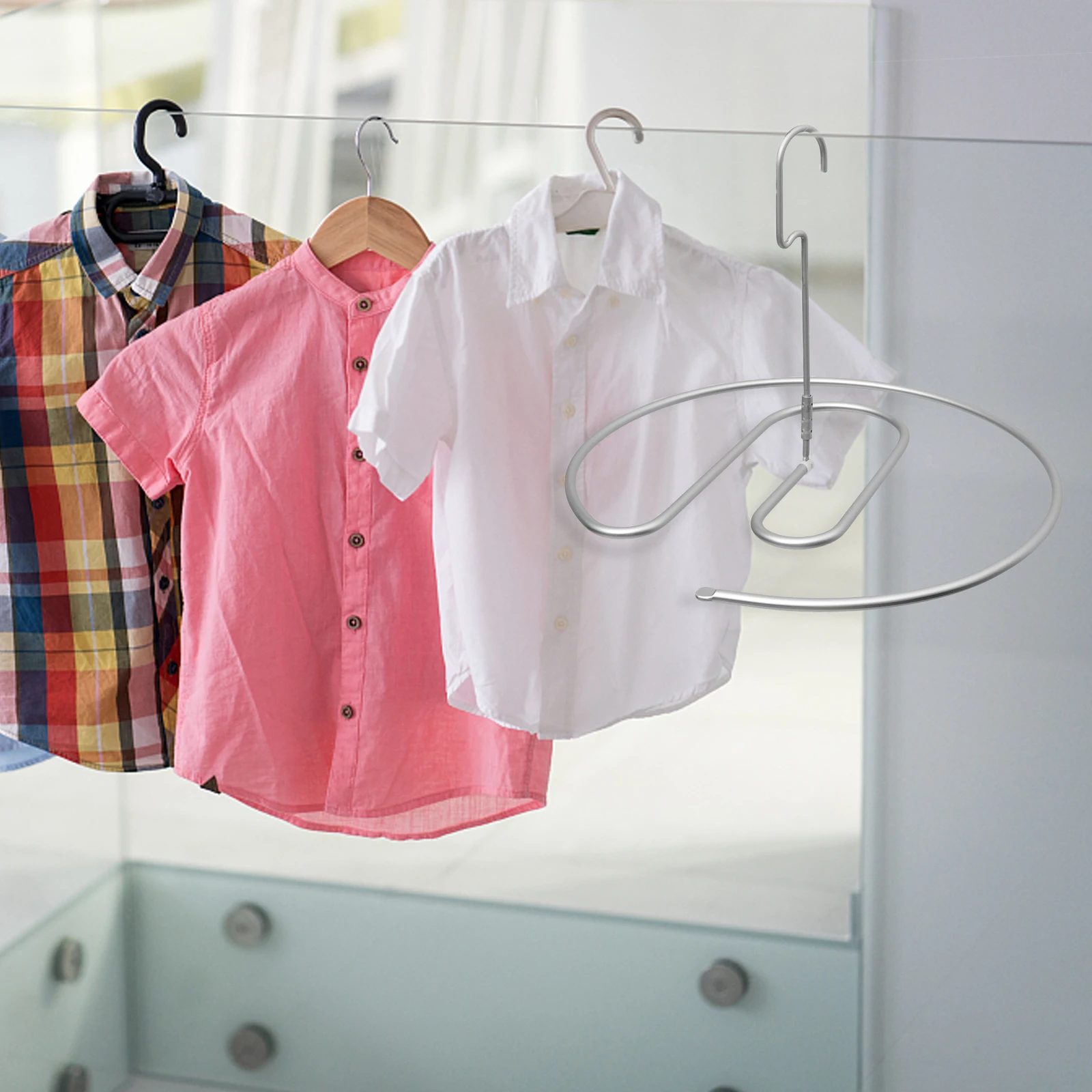 

Multi-Function Bed Sheet Drying Rack Balcony Quilt Shelf Home Sheet Hanger Bathroom Accessories Home Balcony Hanger