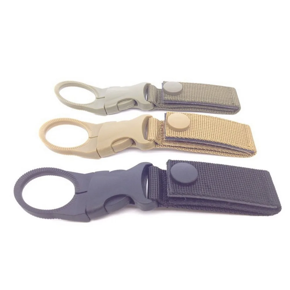 Карабин для бутылки воды на открытом воздухе тактический нейлоновый тесьма