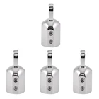 Концевая крышка EyeTube из нержавеющей стали для сверхпрочной морской лодки, 4 штуки