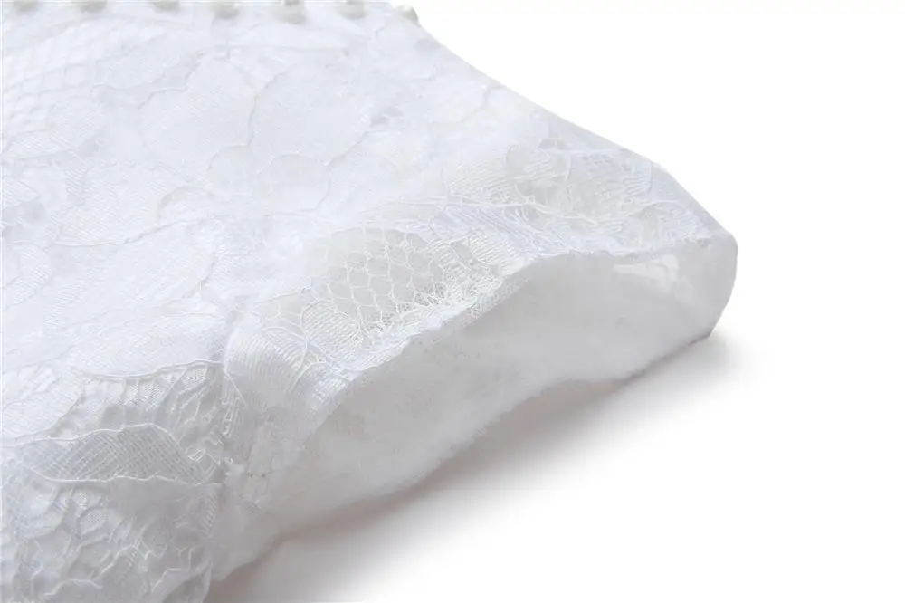 Детское кружевное платье с коротким рукавом на возраст 1 год|Платья| |