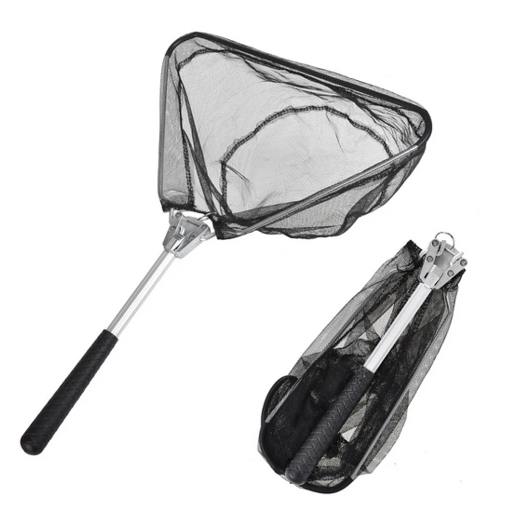 Складная телескопическая подсадочная сеть карп лодка рыболовная ручная