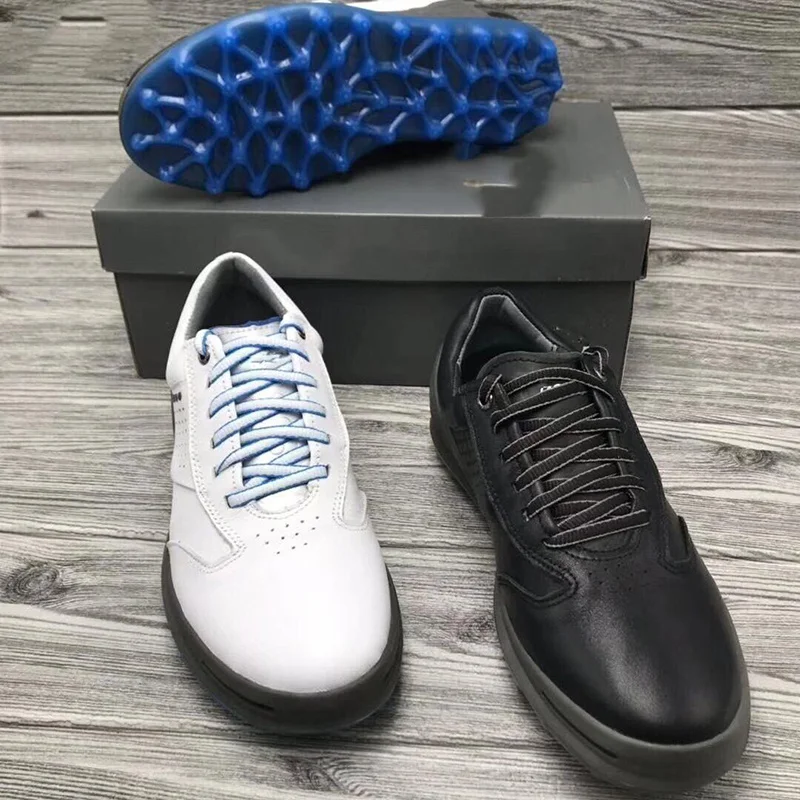 Мужская водонепроницаемая обувь для гольфа нескользящая спортивная мужские