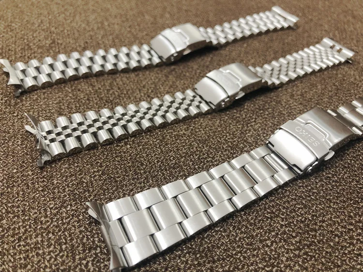 

Watch Accessories Band FOR SEIKO Watch SKX-007 009 175 173 Watch Strap Solid Stainless Steel Watch Chain Bracelet 20 22MM Logos