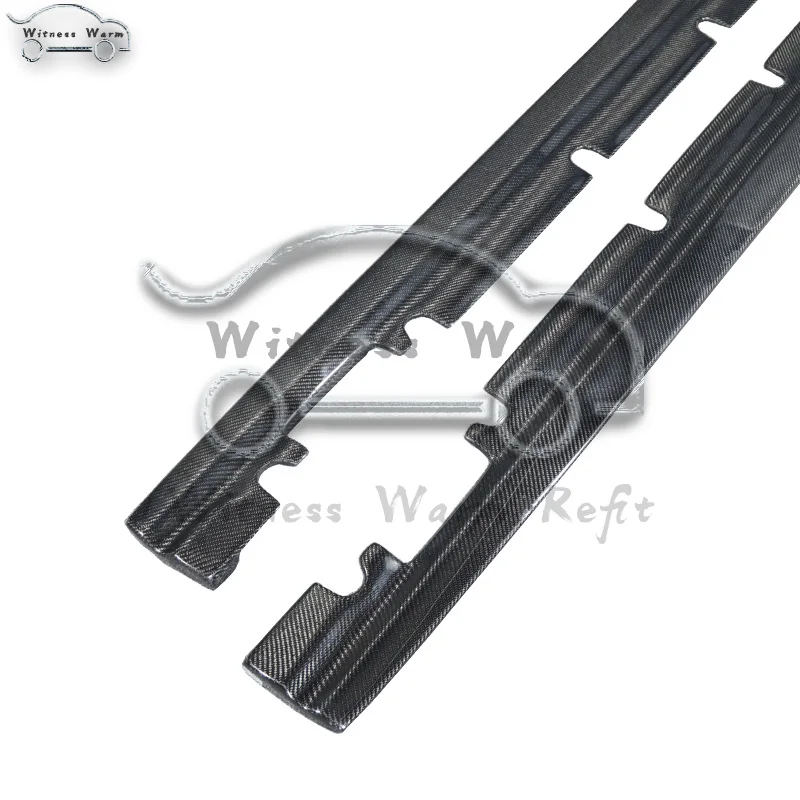 Боковая юбка из углеродного волокна класса CLA фартук для Mercedes Benz A W176 A45 Class W117 C117