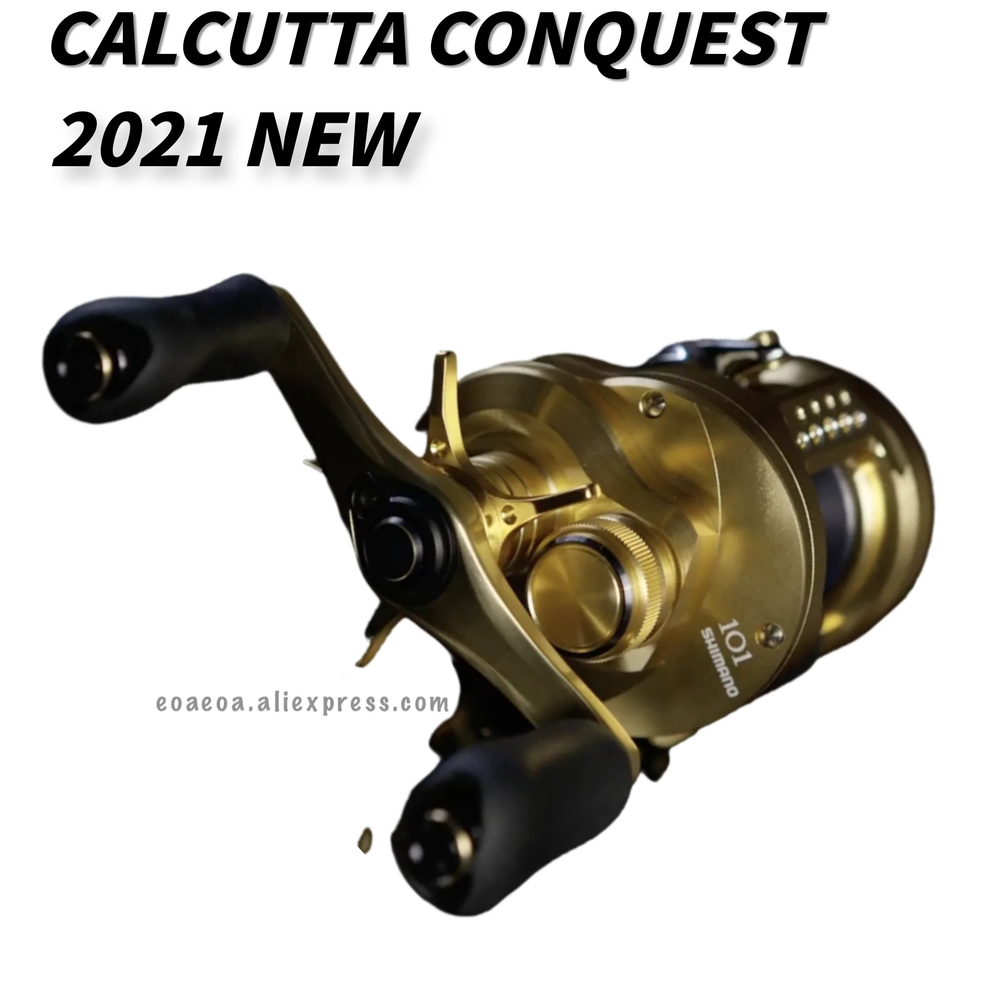 2021 Новое поступление Shimano завоевания Калькутта CQ 100HG 7 4: 1 220 г 13 + Макс Перетащите 4