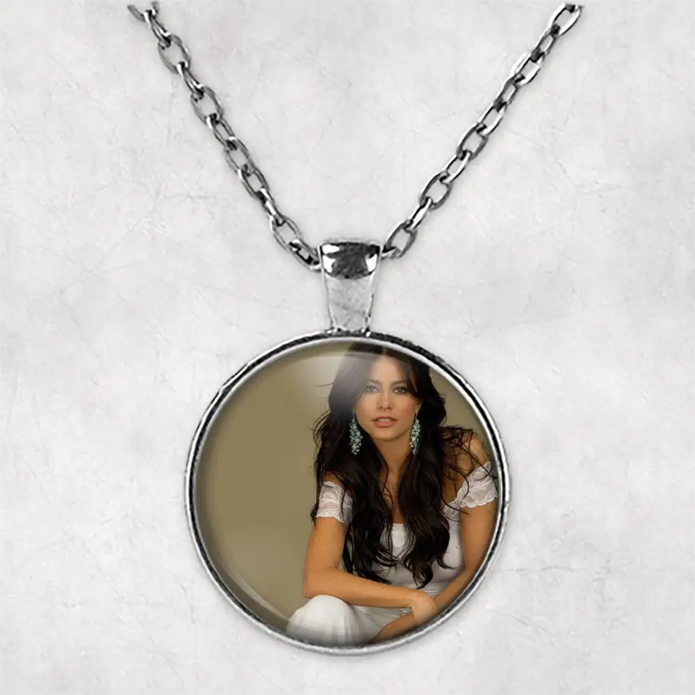 София Вергара персонализированные фото ожерелье ювелирные изделия с картинами s