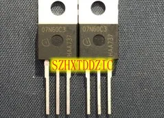 5 шт./лот 07N60C3 SPP07N60C3 SPA07N60C3 TO-220 [DIP] |