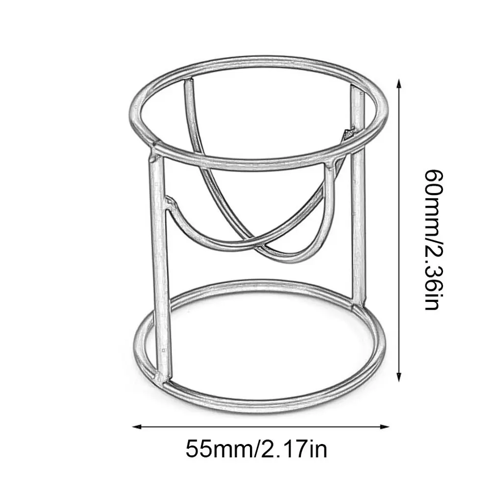 Держатель для пудры в форме цилиндра|Наборы инструментов макияжа| |