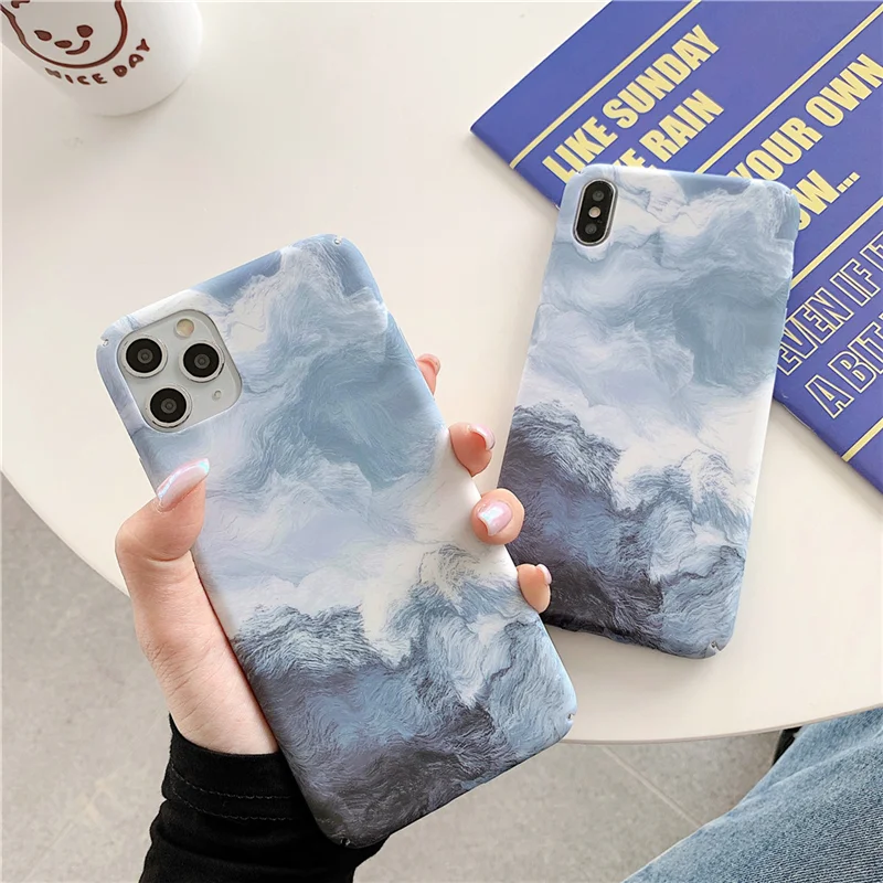 Ухудшенная куртка lov iPhone 11 и задняя azule line arte применимы к 12 pro Max XR XS | Мобильные