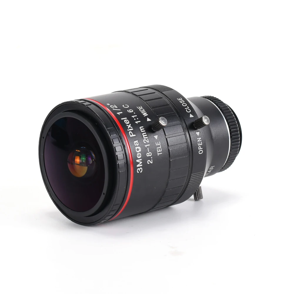 2 8-12 мм C крепление объектива HD ручной фокус Vari-Focal CCTV 1/2 "Диафрагма для камеры