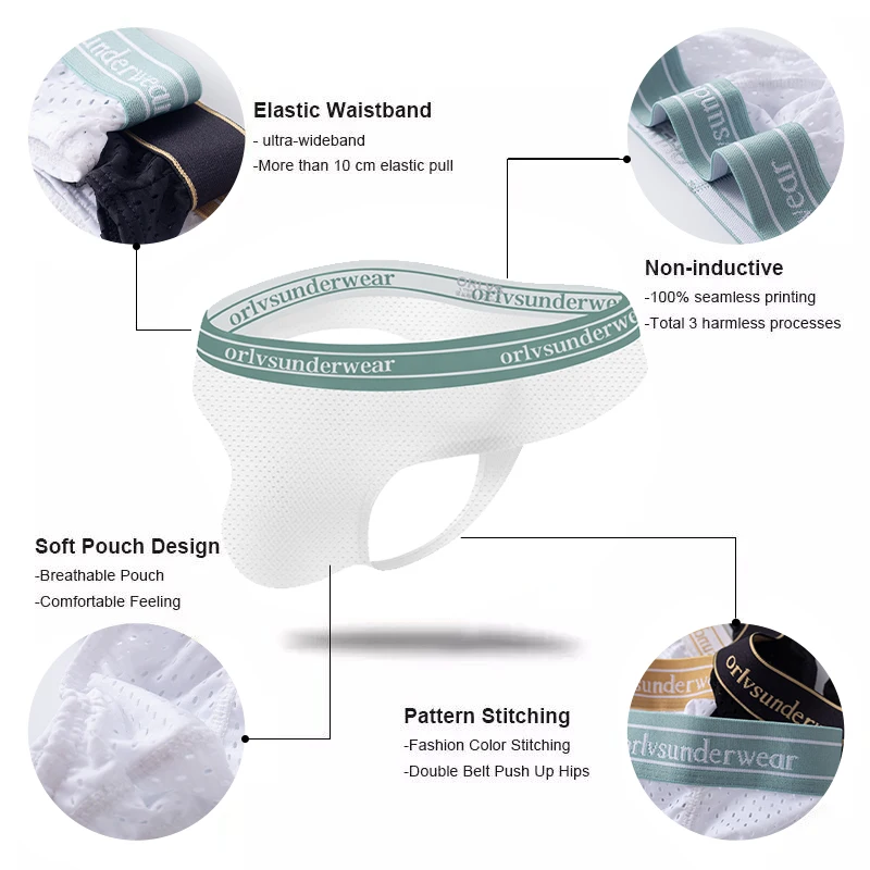 3Pcs/Lot Men Briefs Set Man Underwear Mesh Cotton Sexy Jockstrap Breathable Mens Panties Soft U Pouch Underpants Fast Ship 21New