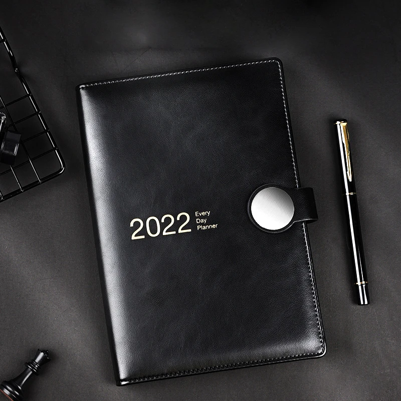 

Agenda 2022 Planner Stationery for School Notebook and Journal Diary A5 Notepad Office Sketchbook Week Daily Calendar Note Book