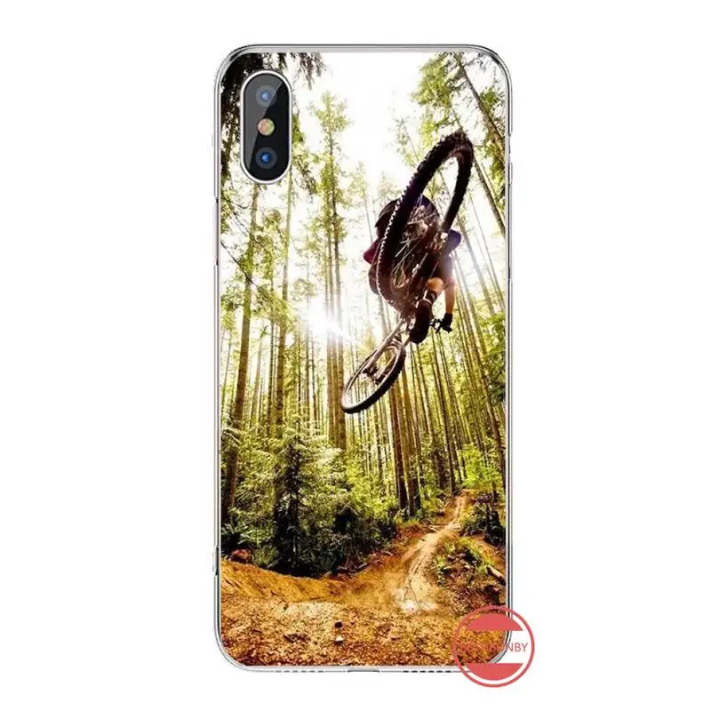 

mountain bike Bicycle MTB Phone Case For iphone 12 5 5s 5c se 6 6s 7 8 plus x xs xr 11 pro max high quality Anti-fall capa