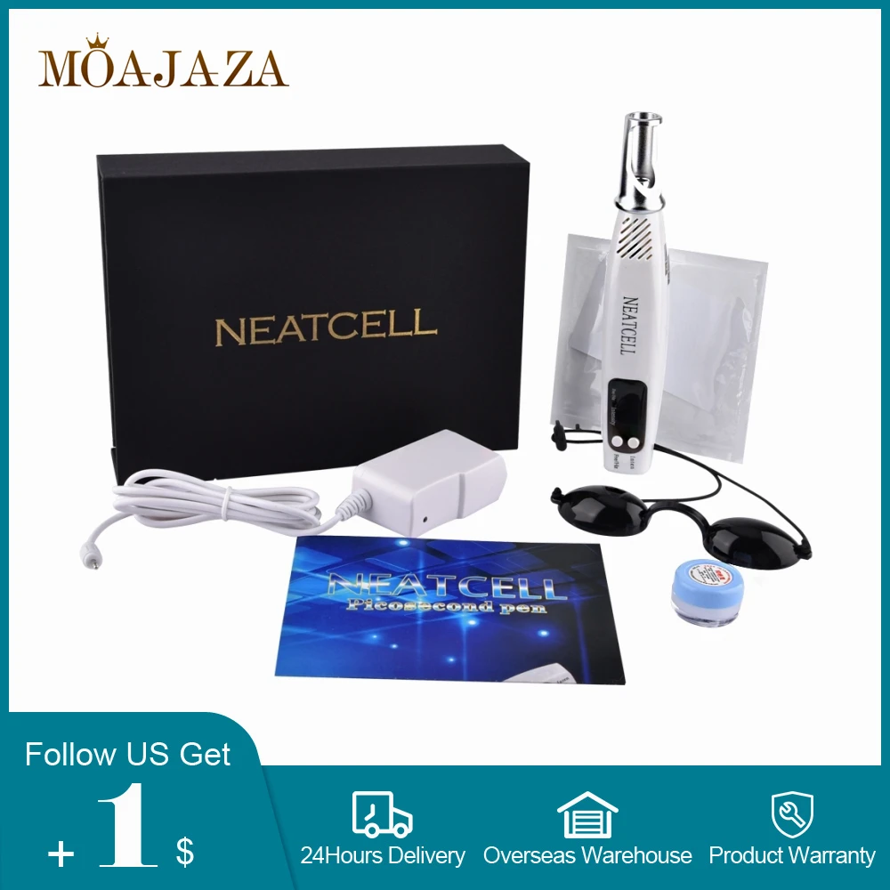 Красный синий светильник терапия пикосекундная лазерная ручка тату темное пятно