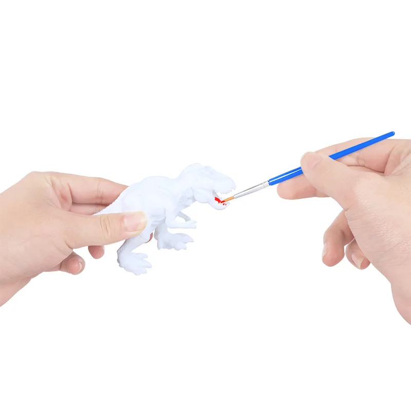 DIY раскраска Животное Динозавр Модель Юрского периода Дикая жизнь парк мира