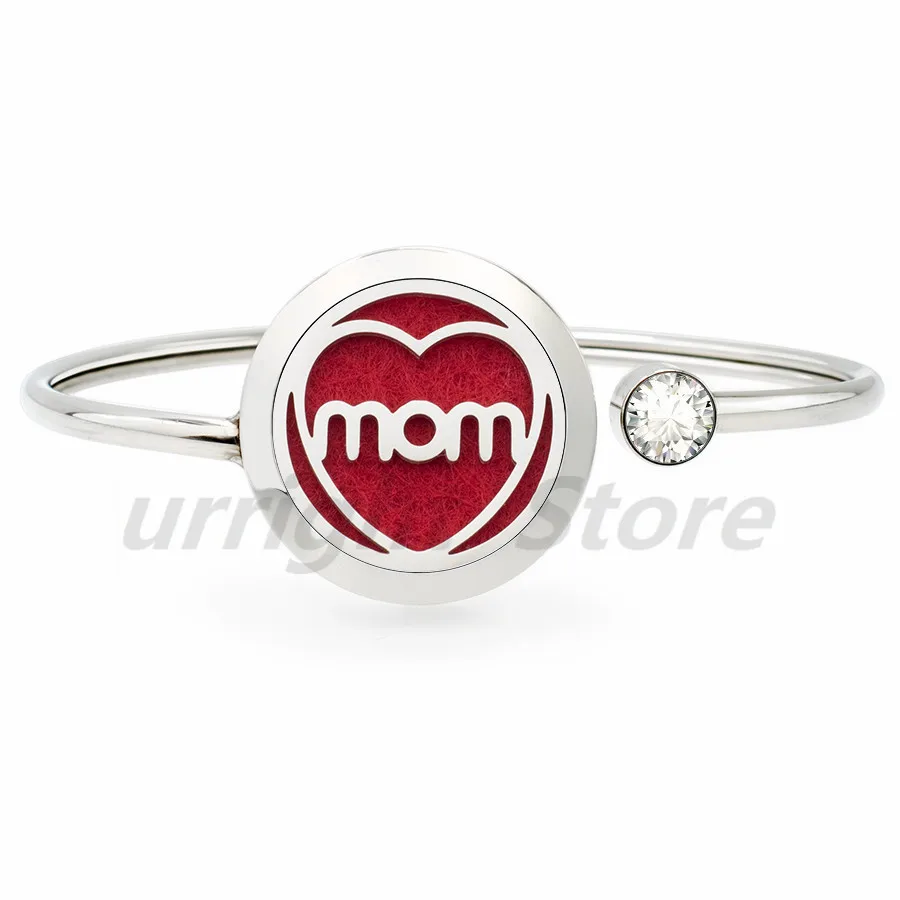 Дерево жизни 25 мм диффузор эфирного масла медальон браслет Твист винт 316