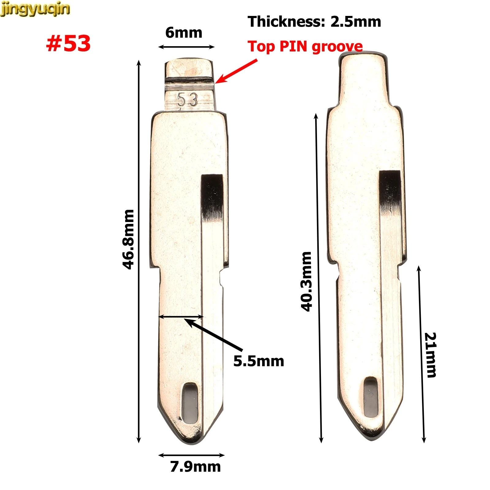 

Jingyuqin 10pcs VA2 HU83 SX9 Flip Car Key Blank For Citroen C4L Triumph Peugeot 207 307 Uncut No.17 53 54 58 72 73 83 99 122