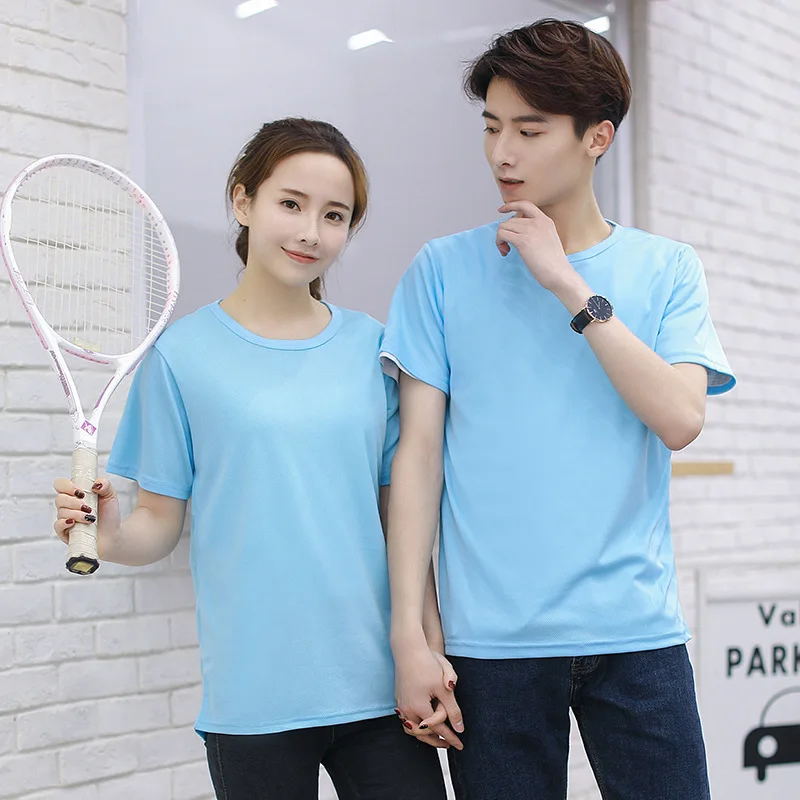 

Custom round collar T-shirt unlined upper garment group DIY lettering