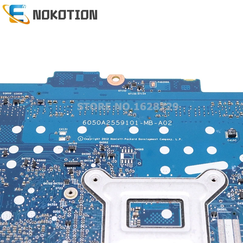 Материнская плата NOKOTION для HP EliteBook 840 G1 850 I7-4600U CPU HD8750M 802518-001 802518-501 802518-601 6050A2559101-MB-A02 |