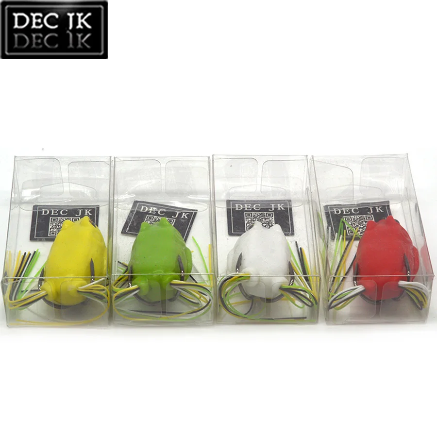 Мягкая Рыболовная Приманка Topwater в виде лягушки со змеиной головой приманка