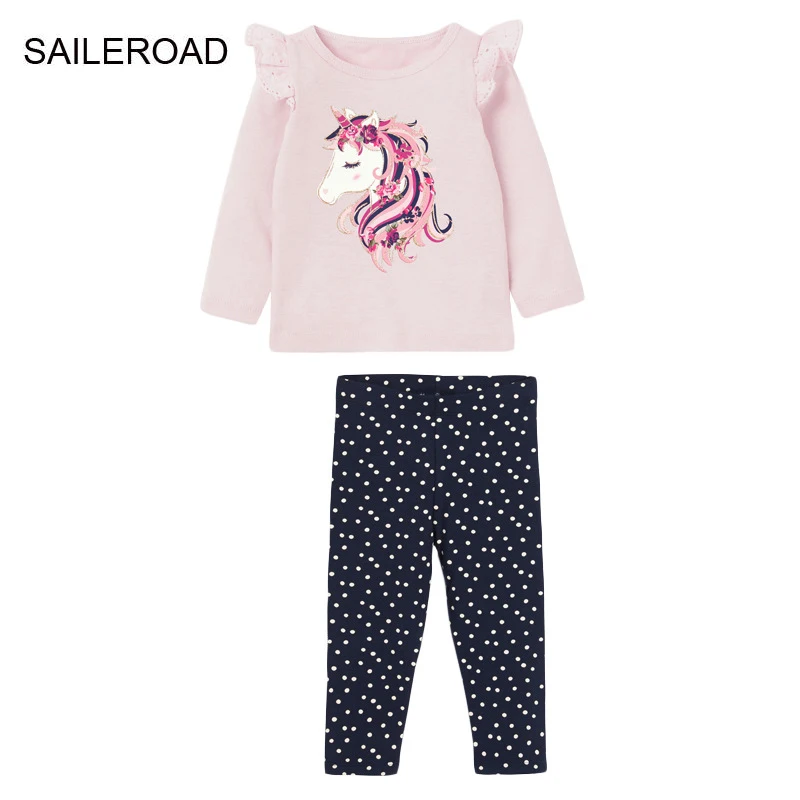 

Комплект осенней детской одежды из 2 предметов для девочек