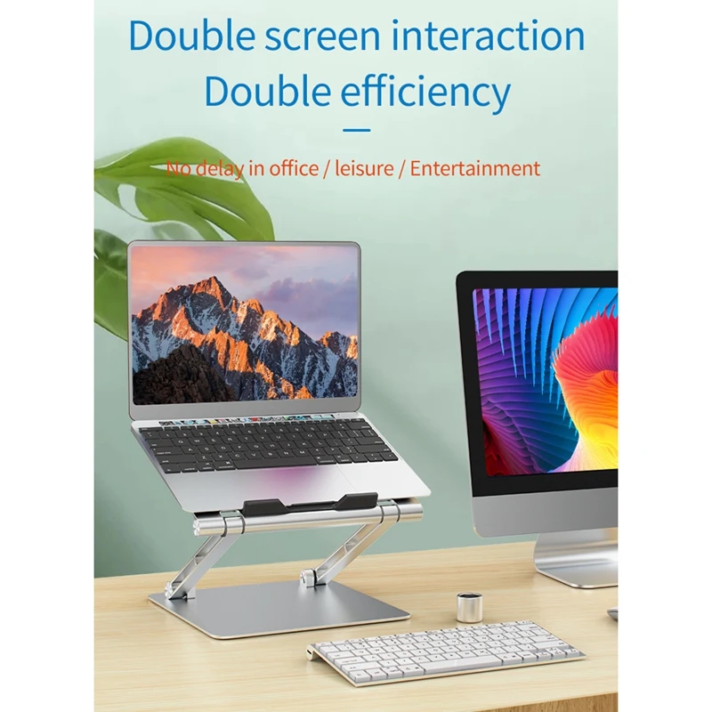 

Retractable Aluminum Alloy Tablet Stand,Heat Dissipation Height Holder