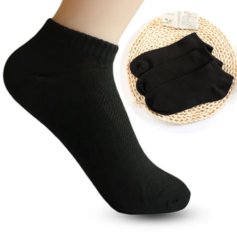 

10Pairs Woman Calcetines Ankle Socks Women's Short Socks Black White Female Ladies Comfortable High Quality Cotton Low Cut Sock