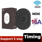 16 А умный мини Wi-Fi переключатель сделай сам поддерживает двухстороннее управление устройство включениявыключения умного дома Модуль Автоматизации 433 МГц с функцией таймера Новинка
