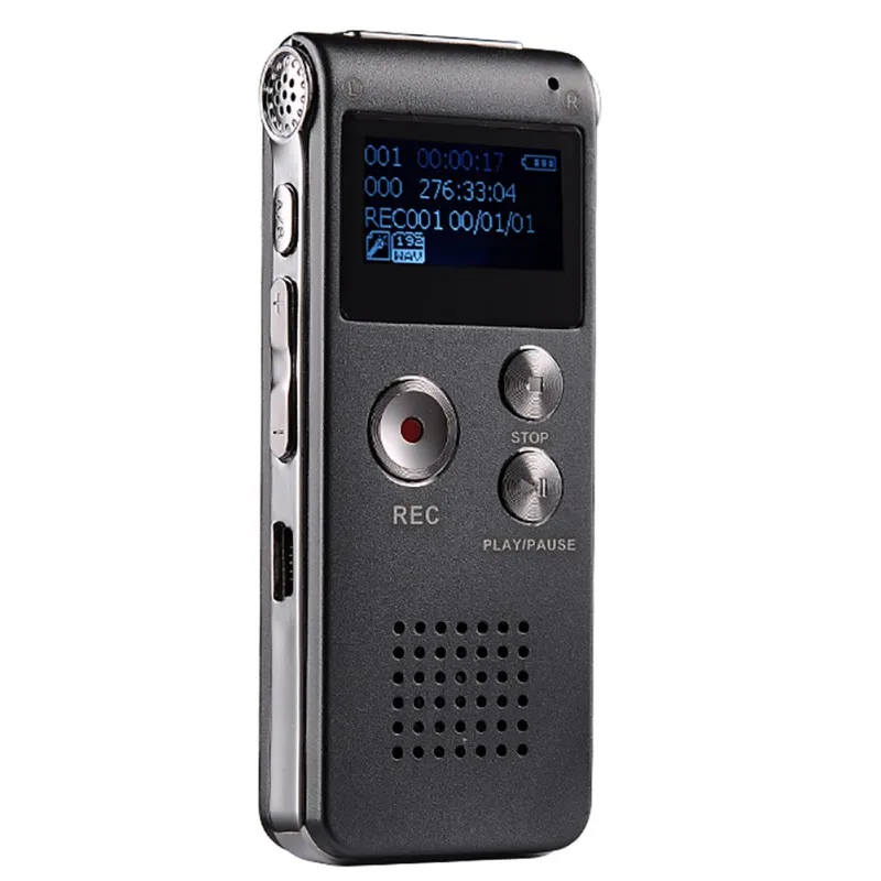8 ГБ диктофон USB диктофон цифровой Аудио Диктофон с WMA/WAV/MP3/OGG Встроенный микрофон для дропшиппинг