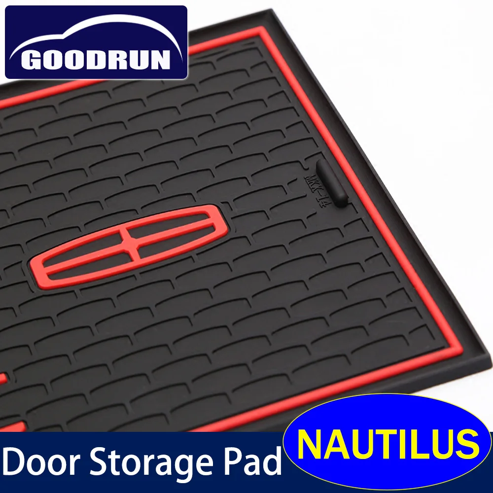 

Подлокотник для хранения на дверь автомобиля, подлокотник для Lincoln NAUTILUS, внутренние силиконовые подстаканники, Резиновые Нескользящие ковр...