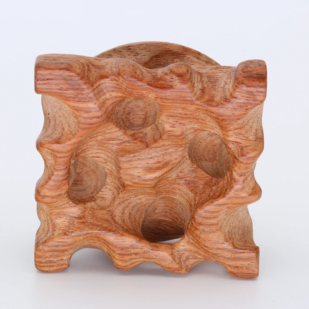 Деревянная витрина для хрустального стеклянного шара объектива с большим