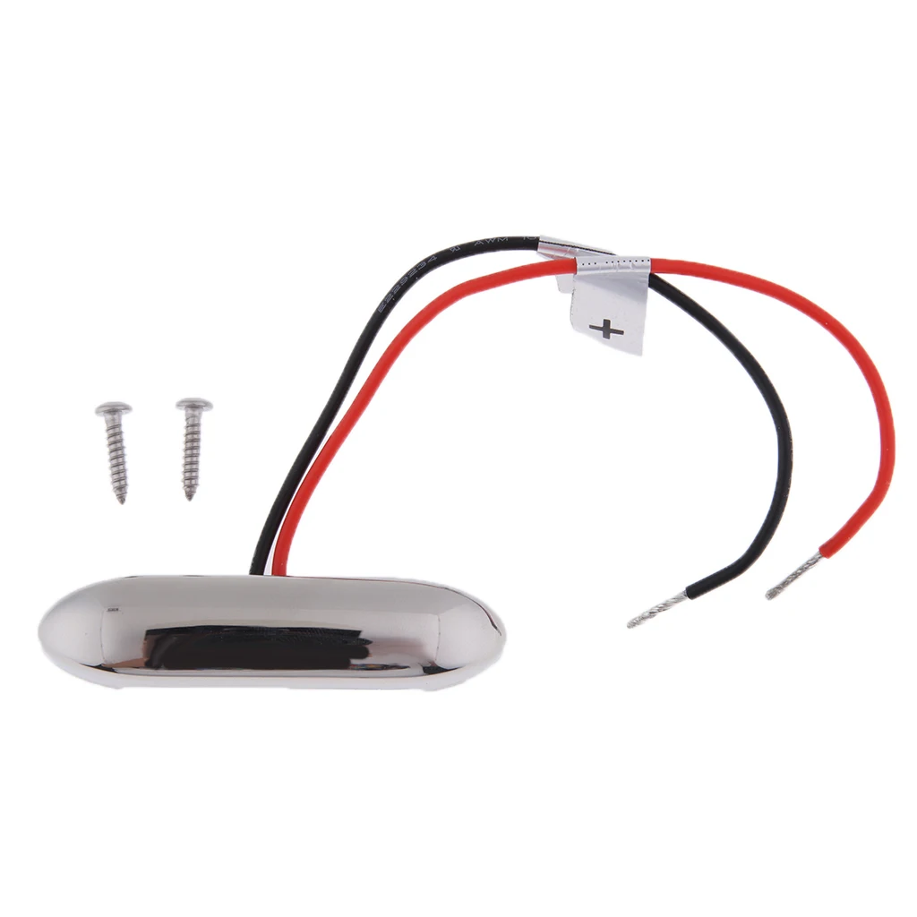 

12V Blue LED Night Courtesy Lamp Yacht Boat Stair Deck Garden Lamp 316SS