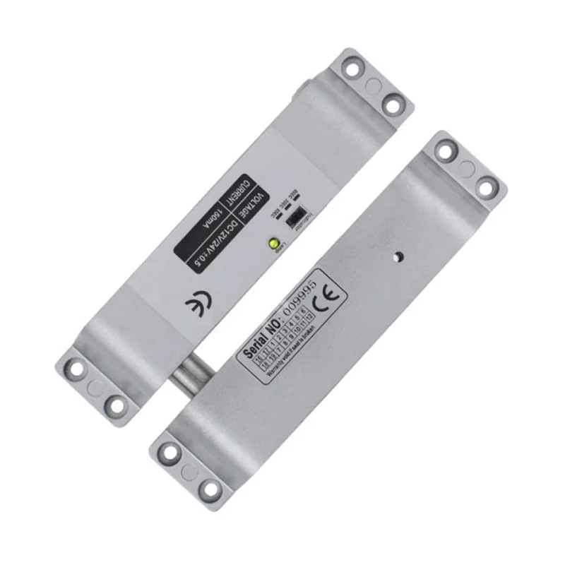 Замок с электрическим болтом 12 в пост. Тока безопасный замок из алюминиевого